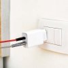 Ładowarka USB V-TAC szybka 20W biała mini dual USB type-A type-C VT-3530